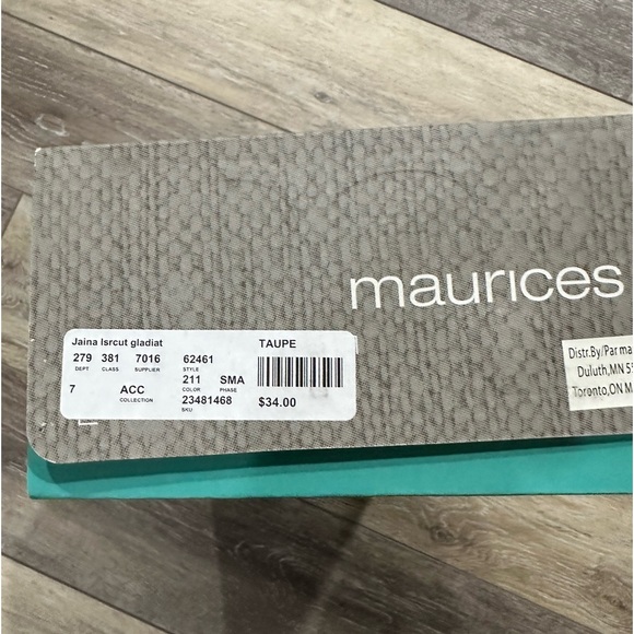 Maurice’s Gladiator sandals NIB - Picture 6 of 7